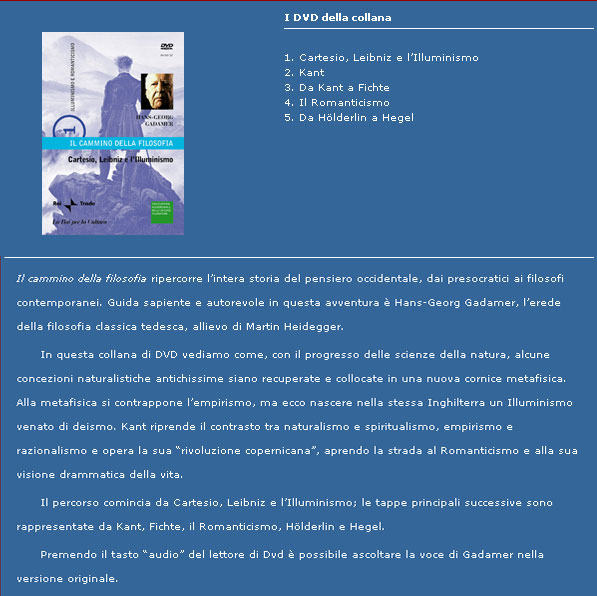 Hans-Georg Gadamer: il cammino della filosofia Illuminismo e Romanticismo
