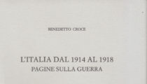 Giovanni Perazzoli, nota su Benedetto Croce, “L’Italia dal 1914 al 1918. Pagine sulla Guerra”